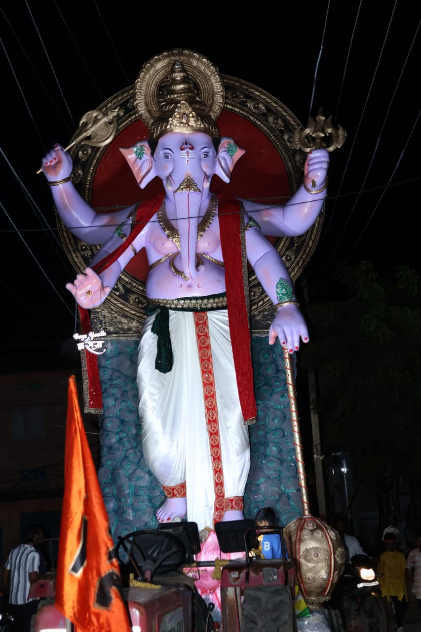 శోభాయాత్ర ప్రారంభం.. గట్టి బందోబస్తు.. కలెక్టర్, ఎస్పీ పర్యవేక్షణ