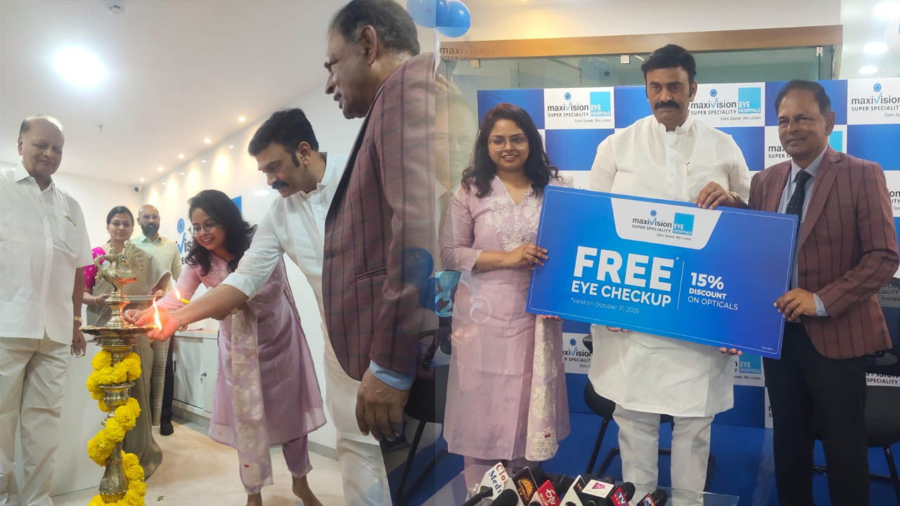 అందుబాటులోకి మాక్సివిజన్ సూపర్ స్పెషాలిటీ ఐ హాస్పిటల్.. అప్పటి వరకు ఉచిత కన్సల్టెన్సీనే!