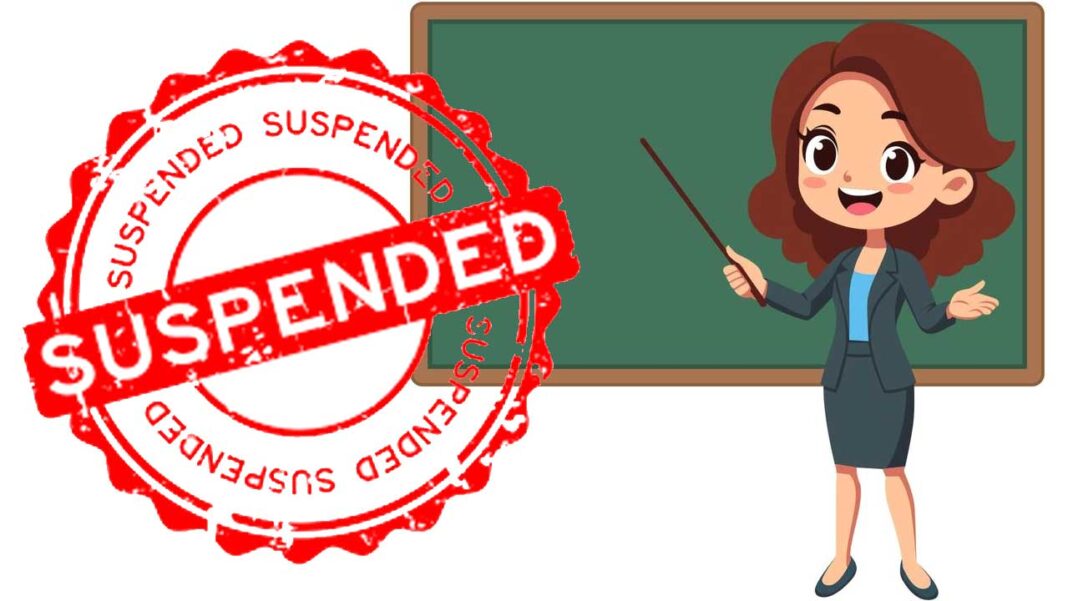 Teacher Suspension