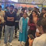 Shamshabad Airport | విమానం ఆలస్యం.. శంషాబాద్ ఎయిర్పోర్టులో ప్రయాణికుల ఆందోళన Shamshabad Airport