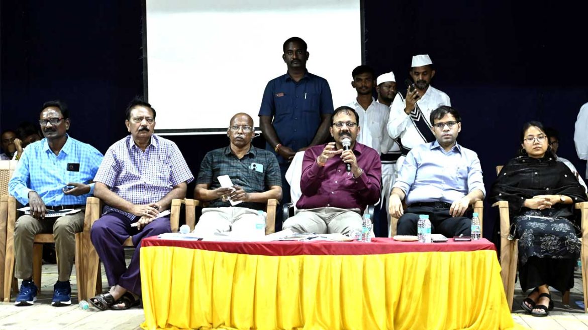 Collector Vinay Krishna Reddy