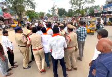 Kamareddy | కామారెడ్డిలో సీఎం రేవంత్ దిష్టిబొమ్మ దహనం Kamareddy