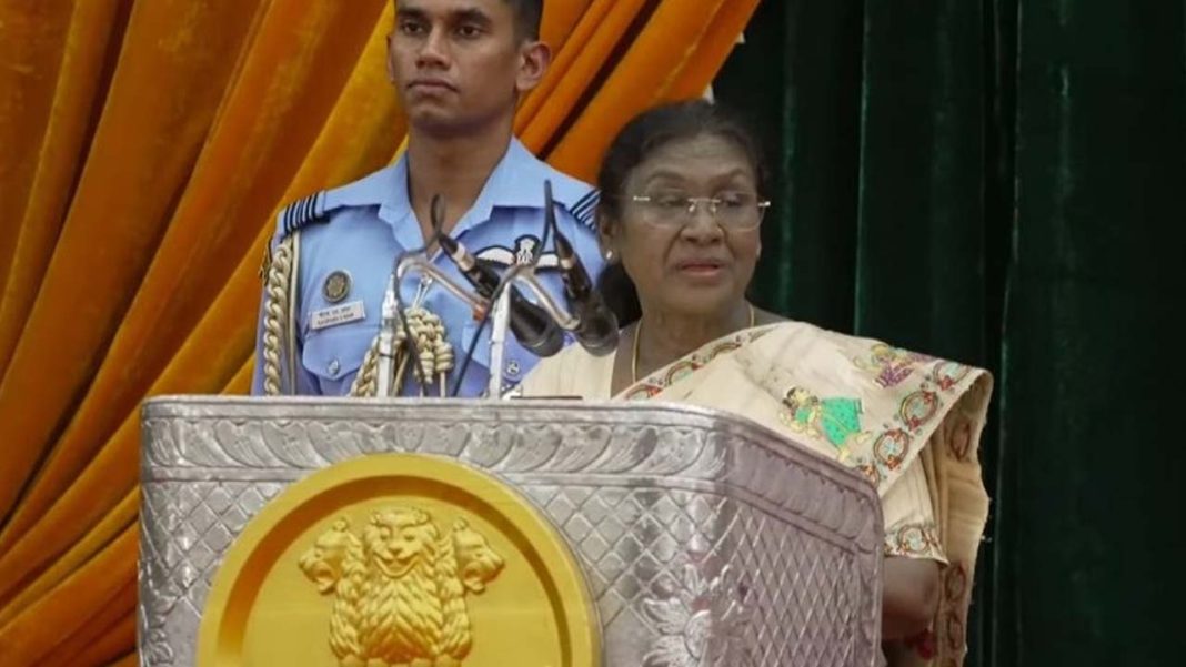 President Draupadi Murmu