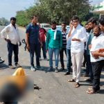 road accident | ద్విచక్ర వాహనాన్ని ఢీకొన్న లారీ.. ఇద్దరికి తీవ్ర గాయాలు road accident | ద్విచక్ర వాహనాన్ని ఢీకొన్న లారీ.. ఇద్దరికి తీవ్ర గాయాలు