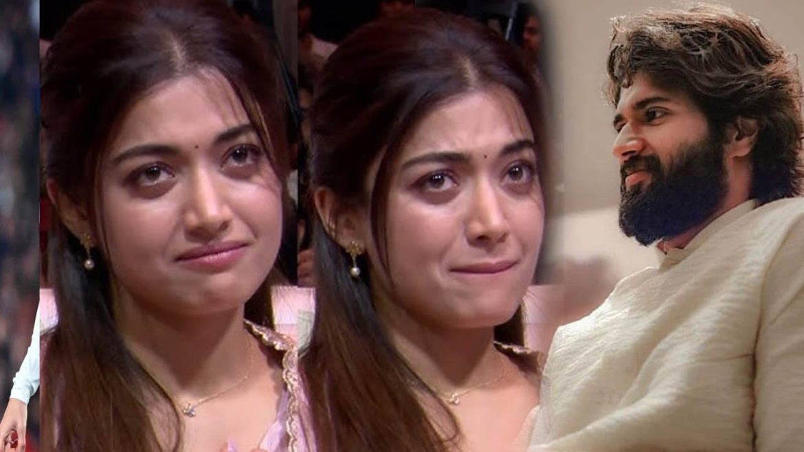 The Girlfriend success meet | చేతిపై విజయ్ కిస్.. రష్మిక ఎమోషనల్