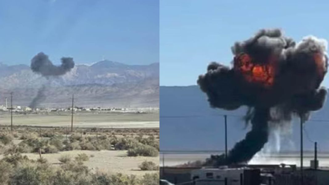 crashed american fighter jet | కుప్ప‌కూలిన అమెరికా అత్యాధునిక ఎఫ్–16సి ఫైటర్ జెట్ .. ప్రాణాల‌తో బ‌య‌ట‌ప‌డ్డ పైలట్