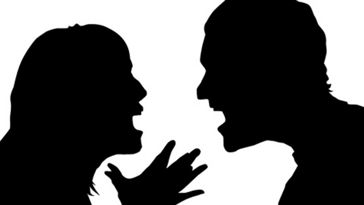 Men get angry with women