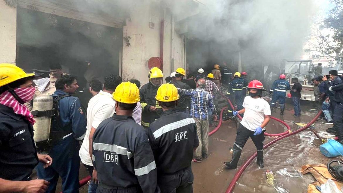 Nampally fire accident